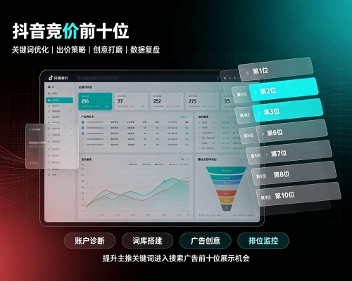 琼结抖音搜索竞价